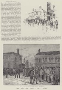 La Grève des Mines de Durham - William Barnes Wollen